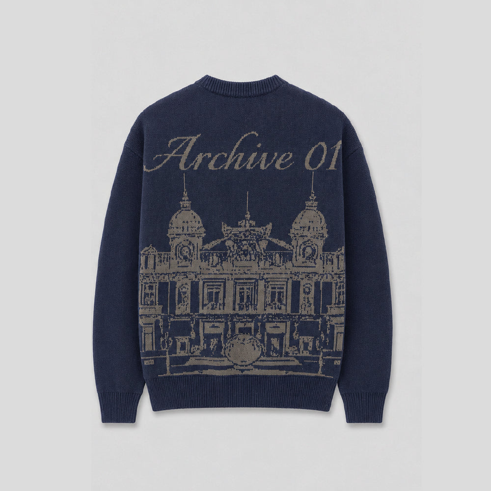 Archive Knit - Navy